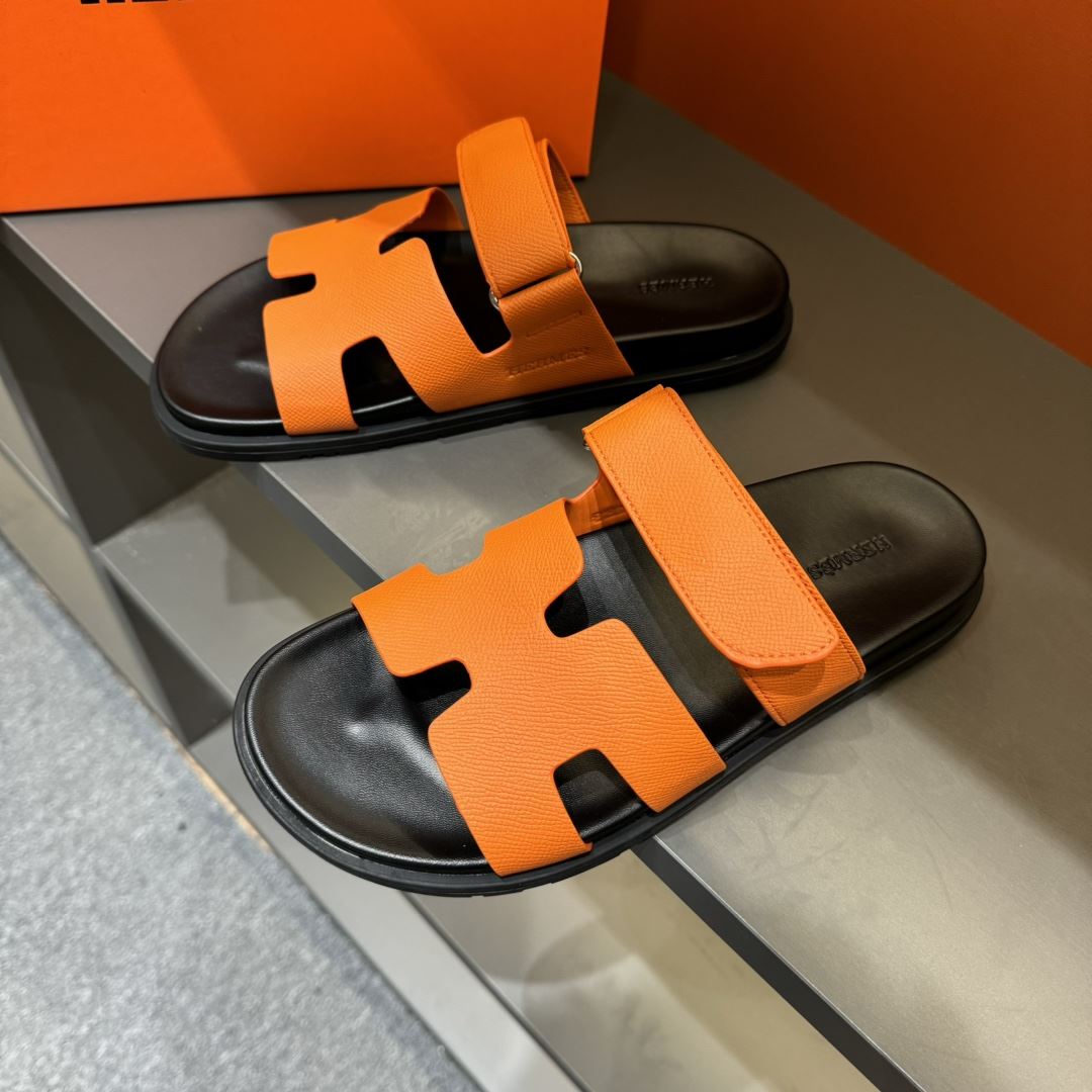 Hermes Slippers